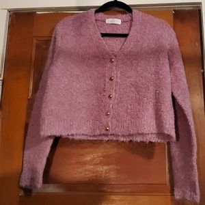 Handmade and by L cropped cardigan